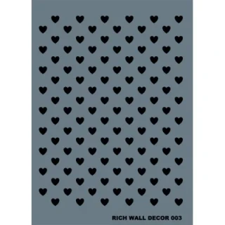 Rich New Seri 11x29 Medium Stencil M-003
