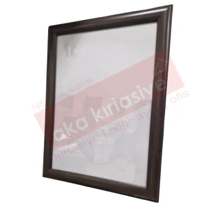 Art&ags A4 22 Mm Ahşap Görünümlü Çerçeve Kahverengi