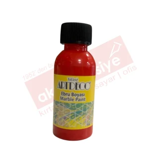 Artdeco 30 Ml Ebru Boyası 16b-d05 Kırmızı