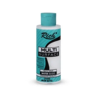 Rich 120 Cc Multi Surface Akrilik Boya 2102 Antik Beyaz