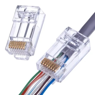 Apronx Apx-ezplug Yeni Nesil Delikli Cat6 Rj45 100'lü
