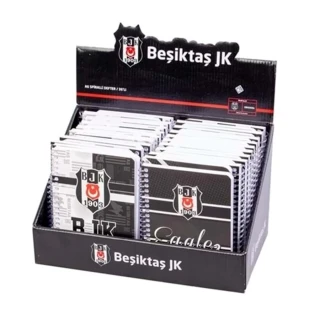 Timon Beşiktaş A6 Karton Kapak Spiralli Defter Çizgili 72 Yp 591711