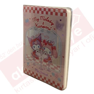 Victorias Journals A6 My Melody ve Kuromi Çizgili Günlük 128 Sayfa 525-2003