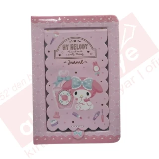 Victorias Journals A6 My Melody Sert Kapaklı Aynalı Günlük 192 Sayfa 525-2089