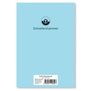Schoellershammer A5 90 Gr Sketchbook (eskiz Defteri) 30 Yp Pastel Blue