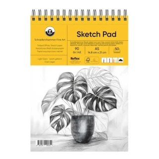 Schoellershammer A5 90 Gr Spiralli Eskiz Çizim Bloğu 50 Yp