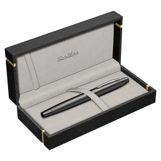 Scrikss Noble 350 Roller Kalem Mat Siyah Lüks Kutulu