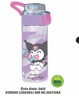 Wiggle Kuromi 500 Ml Matara 3412