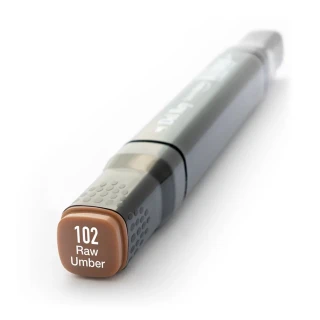 Del Rey Twin Çift Uçlu Marker Kalem Br102 Raw Umber
