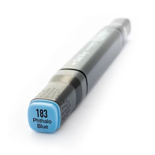 Del Rey Twin Çift Uçlu Marker Kalem Pb183 Phthalo Blue