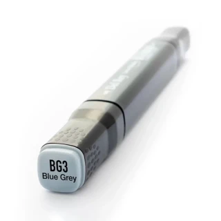 Del Rey Twin Çift Uçlu Marker Kalem Bg3 Blue Grey