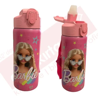 Wiggle Barbie 600ml Çelik Matara 3452