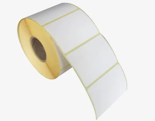 Ermet 40x60 Kuşe Etiket Rulosu 1000 Li