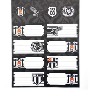 Timon Beşiktaş Okul Etiketi 3 Lü 463641