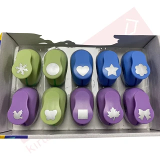 Bubu 1" Şekilli Delgeç Karışık Desenler Bubu00020