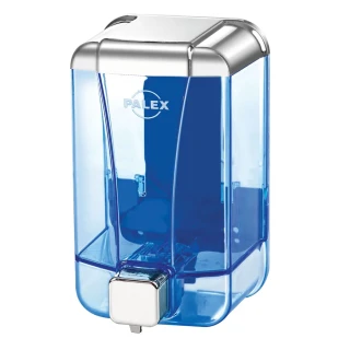 Palex 1000 Cc Sıvı Sabun Dispenseri Şeffaf-krom 3430-2