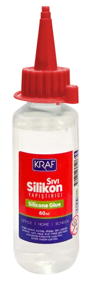 Kraf 60 Ml Sıvı Silikon Yapıştırıcı 802g