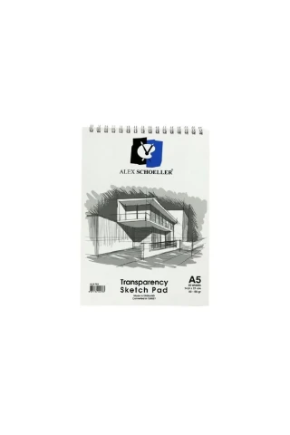 Schoellershammer A5 50\55 Gr Glama Spiralli Aydınger Çizim Defteri 30 Yp