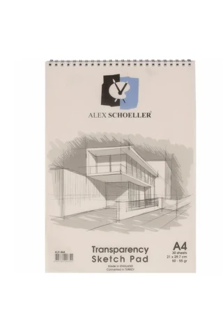 Schoellershammer A4 50\55 Gr Glama Spiralli Aydınger Çizim Defteri 30 Yp