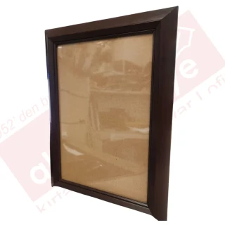 Art&ags A4 35 Mm Ahşap Görünümlü Piramit Çerçeve Kahverengi