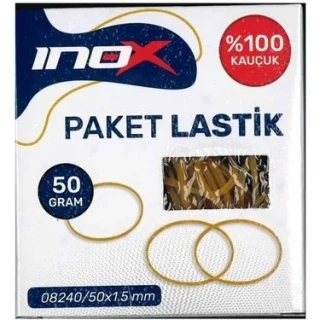 İnox Ambalaj Lastiği Kauçuk 50 Gr 50x1.5 Mm 08240