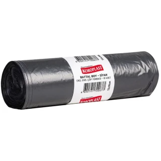 Koroplast 72x95 Cm Battal Boy Eko Endüstriyel Çöp Poşeti Siyah 10"lu St01500481