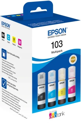 Epson T00s64a103 Orijinal Mürekkep Kartuş 4 Renk Set