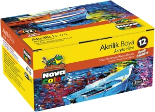 Nova Color 30 Ml Akrilik Boya 12"li Nc-179