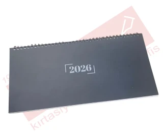 Lizy 16x33 Spiralli Haftalık Masa Takvimi Düz Renk Tkv-ms5 (2026)