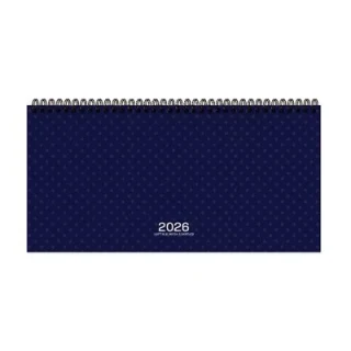 Keskin Color 16x33.5 Cm Aj-66 Spiralli Haftalık Masa Ajandası Lacivert 600143-99 (2026)