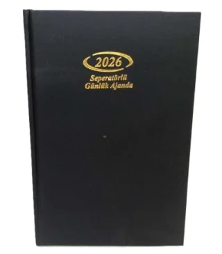 Pars 17x24 Seperatörlü Günlük Çizgili Ajanda P1232-39-40 (2026)