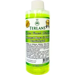 Terlans 250 Ml Sanatsal Boya Fırça Temizleyici