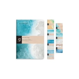 Gıpta Nautıca 13x21 Sert Kapak İp Dikişli Defter Çizgili 96 Yp 7245