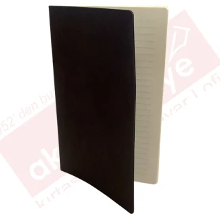 Cartıa 13x21 Ivory Deri Kapak Dikişli Defter Çizgili 40 Yp Crt015