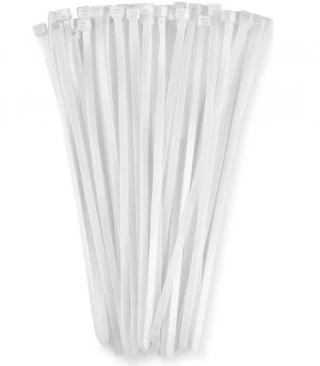 Mutlusan 205x3.6 Mm Kablo Bağı Kelepçe Beyaz 100lü