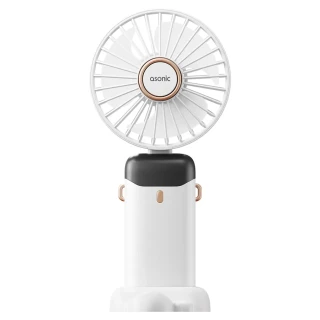 Asonic Afn-28 500mah 3 Kademeli Taşınabilir Usb Fan Vantilatör Beyaz