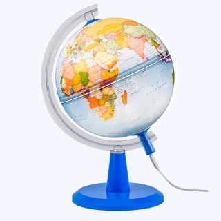 Gürbüz 30 Cm Işıklı Siyasi Modern Küre 48403