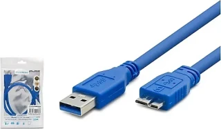 Hadron Hdx7517 Usb 3.0 1.8 Metre Harddisk Kablosu Mavi