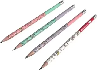 Faber Castell Desenli Arctıc Frıends 2b Kurşun Kalem Silgili 5244000083