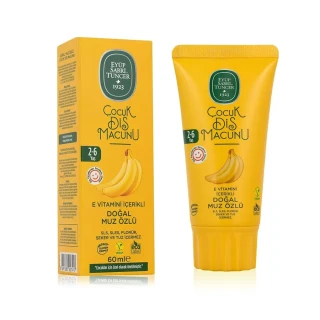 Eyüp Sabri Tuncer 60 Ml Diş Macunu Doğal Muz Özlü Çocuk