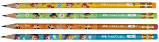 Faber Castell Desenli Pırates 2b Kurşun Kalem 5244000088