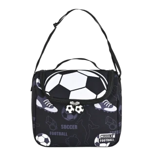 Bubbles Football Teams Siyah Beyaz Beslenme Çantası Mu-7320