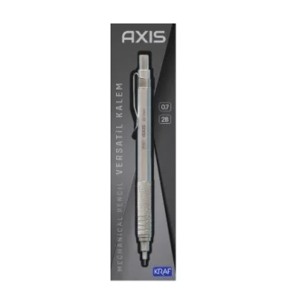 Kraf Axıs 0.7 Versatil Kalem Gümüş Mp-160