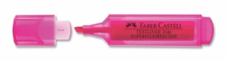 Faber Castell Fosforlu Kalem Şeffaf Kasa Pembe 154628
