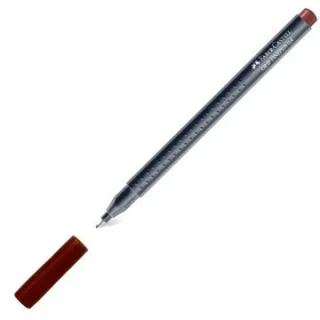 Faber Castell Grıp Finepen 0.4 Mm Kahverengi