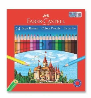 Faber Castell Kuruboya Kalemi 24 Renk 116324