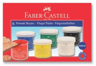 Faber Castell Parmak Boyası 6 Lı 160402