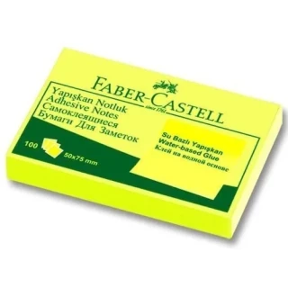 Faber Castell 50x75 Mm Yapışkanlı Not Kağıdı 565601