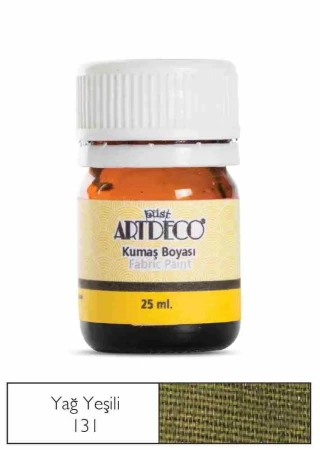 Artdeco 25 Ml Kumaş Boyası Yağ Yeşili 10a-131