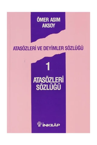 İnkılap Yay.-atasözleri ve Deyimler Sözlüğü 1